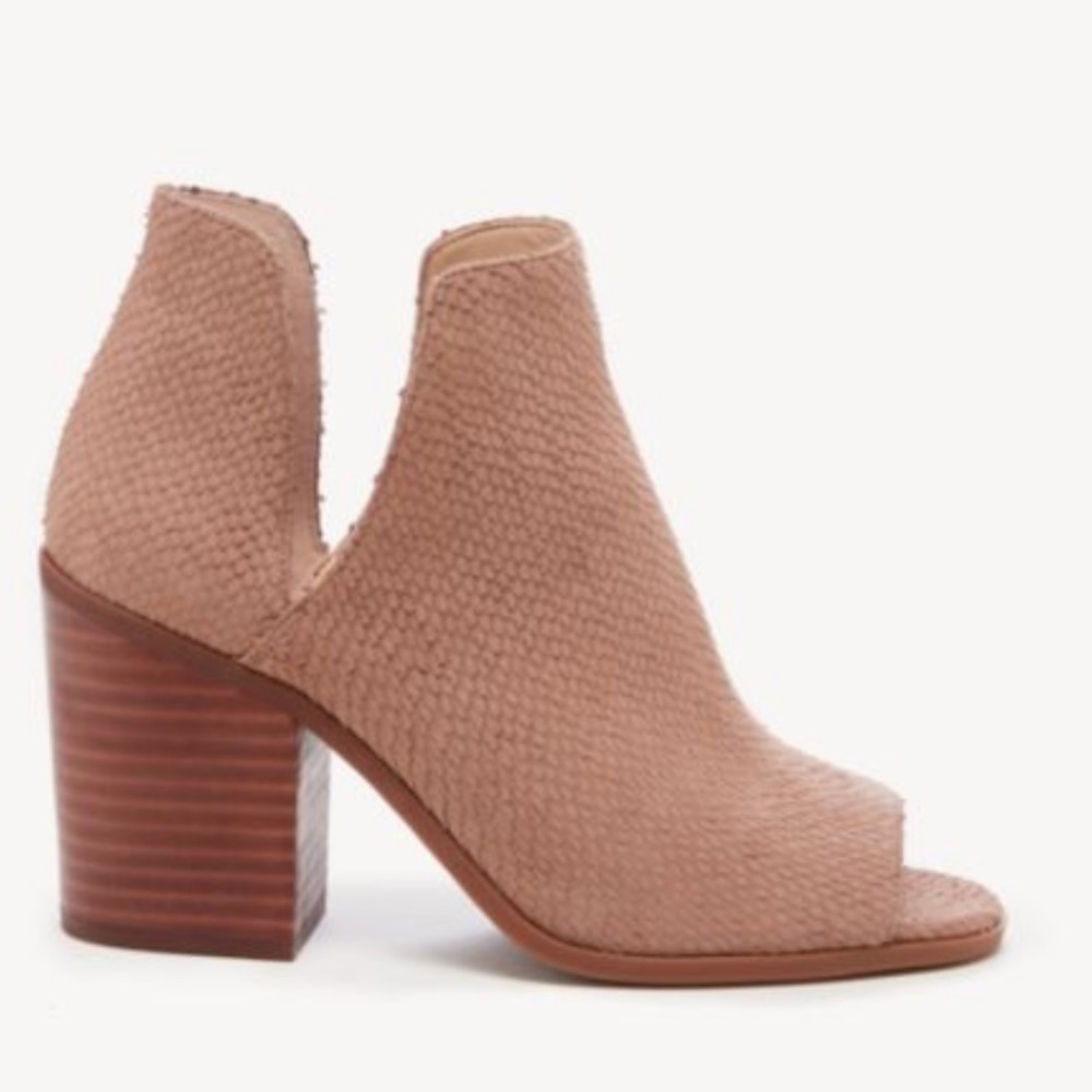 Sole society charliece peep toe bootie